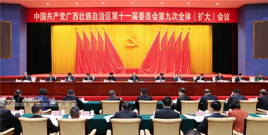 中国共产党广西壮族自治区第十一届委员会第九次全体（扩大）会议公报