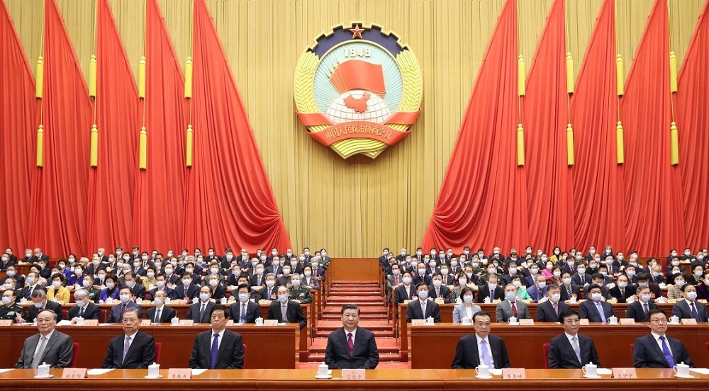 全国政协十三届四次会议闭幕习近平李克强栗战书王沪宁赵乐际韩正王岐山出席 汪洋发表讲话