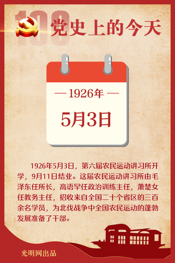 党史上的今天｜5月3日