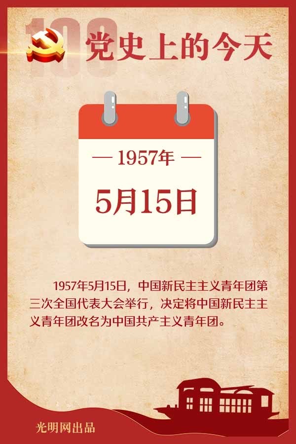 党史上的今天｜5月15日