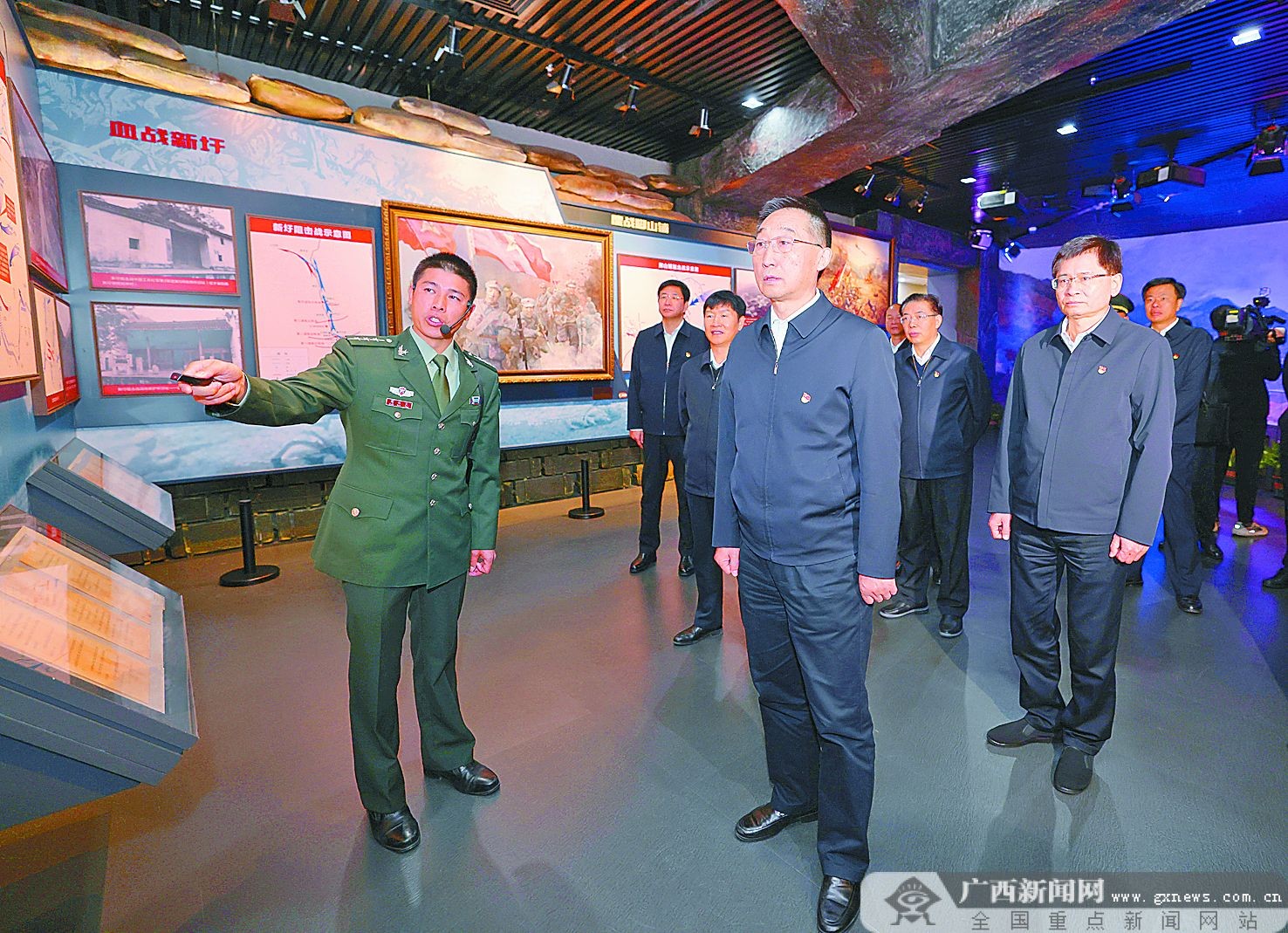 新一届自治区党委常委班子赴桂林红军长征湘江战役发生地开展党史学习教育