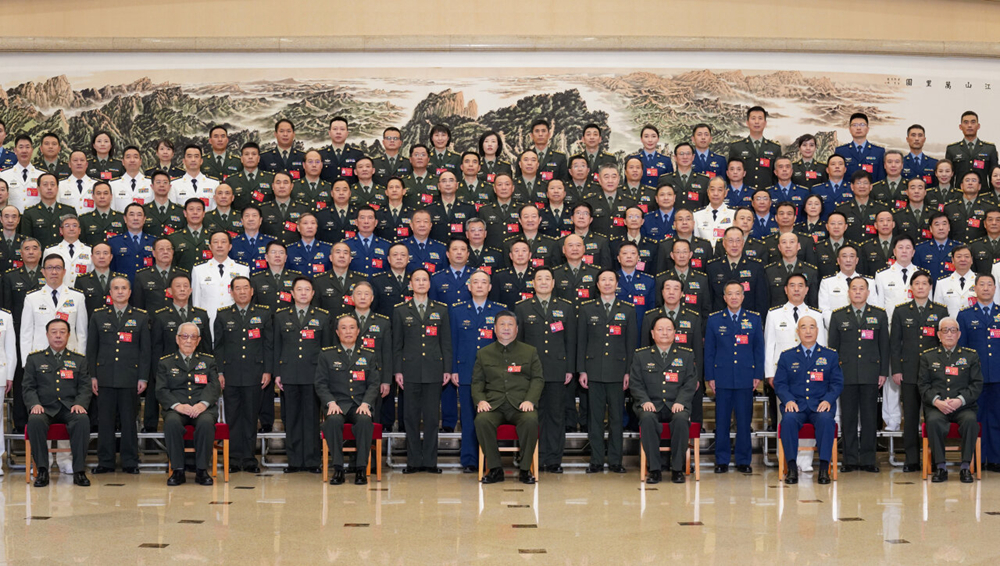 习近平在出席军队领导干部会议时强调认真学习宣传贯彻党的二十大精神 奋力实现建军一百年奋斗目标