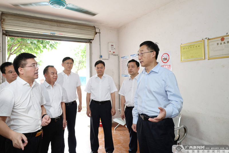刘宁深入百色市实地检查安全生产保障工作