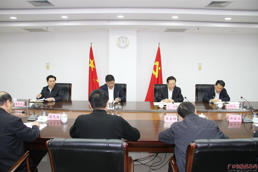 自治区召开反腐败协调小组第二次会议