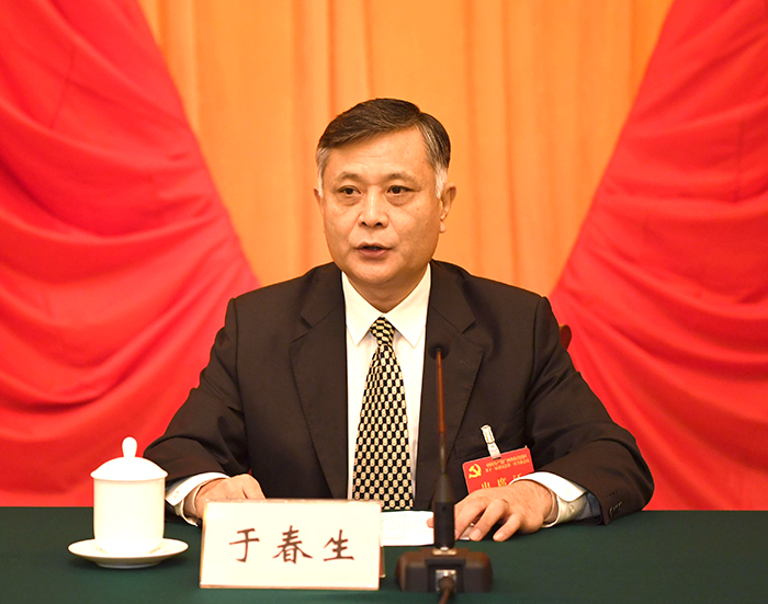 于春生巩固反腐败斗争压倒性态势