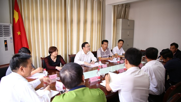 秦邦元带领全体组员到北海调研指导巡察工作及扶贫领域监督执纪问责