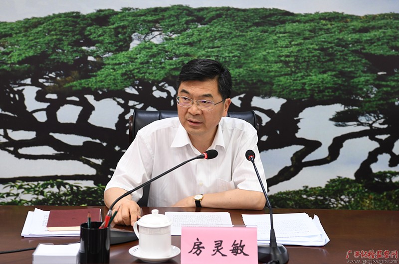 房灵敏在来宾调研时强调 把监督挺在前面   推动新时代纪检监察工作实现高质量发展