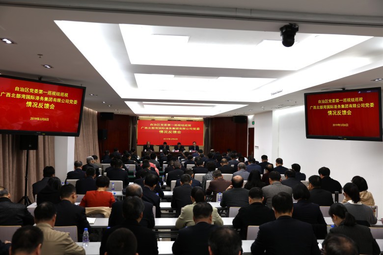 自治区党委第一巡视组向广西北部湾国际港务集团有限公司党委反馈巡视情况