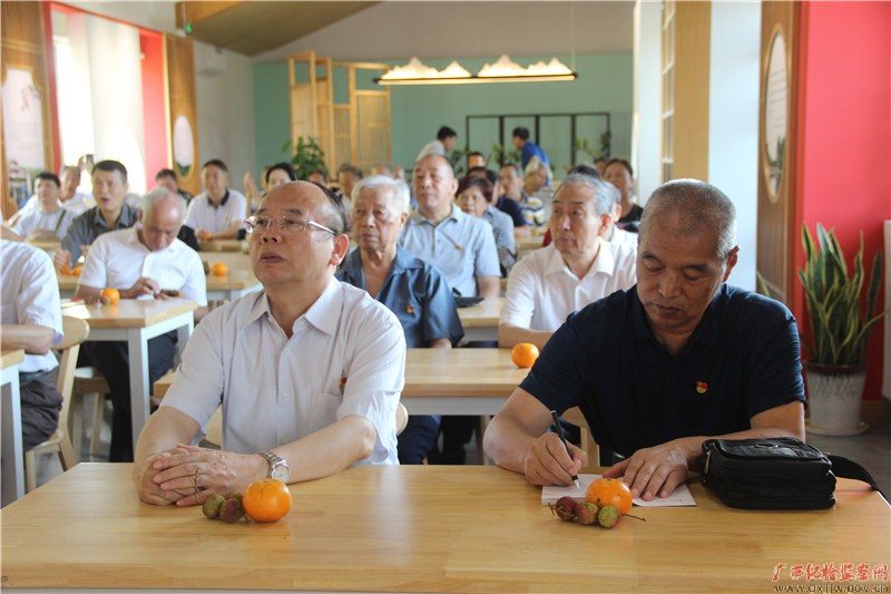 自治区纪委监委机关离退休干部党员党史学习教育持续走深走实