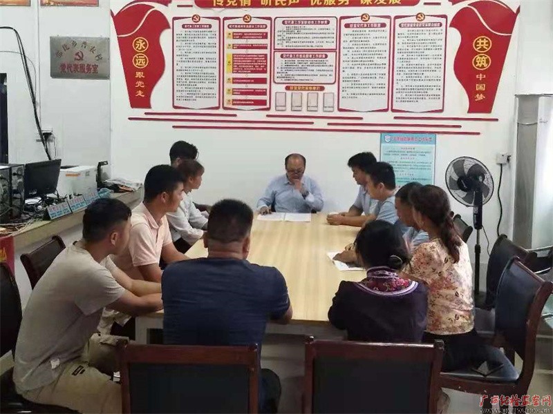 自治区纪委监委机关驻村工作队认真学习习近平总书记在庆祝建党100周年大会上的重要讲话精神