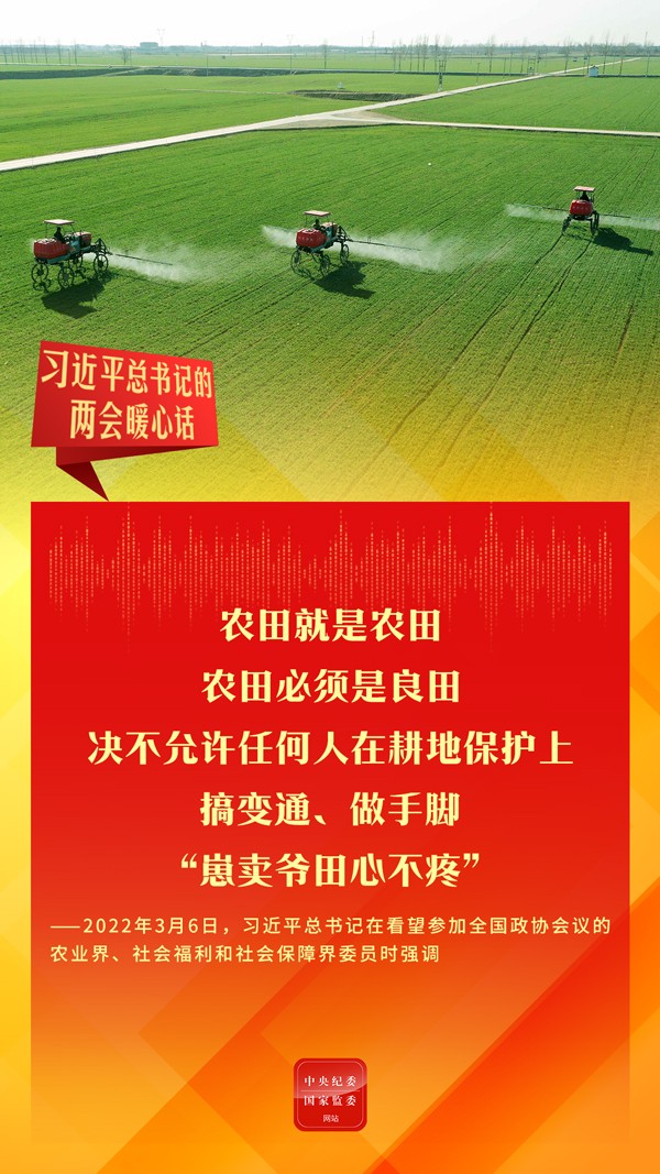 海报丨习近平总书记的两会暖心话
