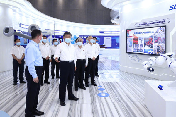 习近平在辽宁沈阳市考察调研