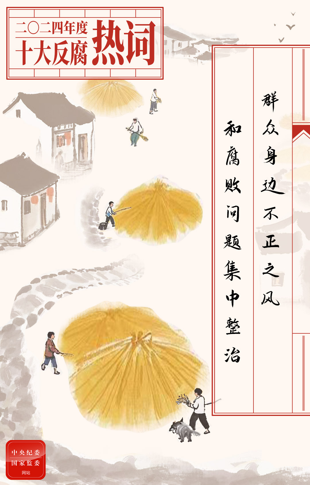 2024年度十大反腐热词