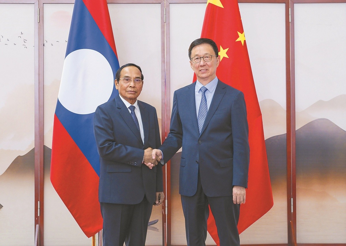 韩正会见出席第22届中国—东盟博览会的东盟国家领导人