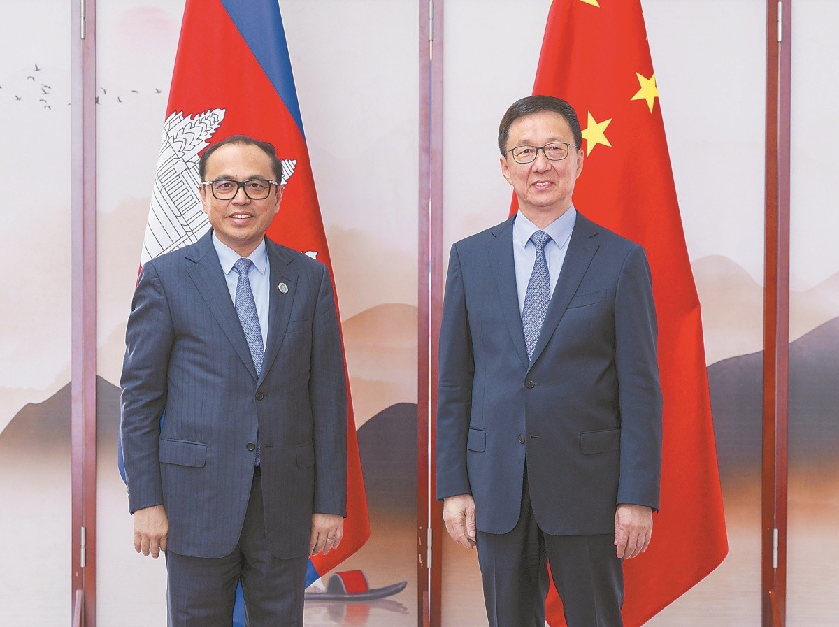 韩正会见出席第22届中国—东盟博览会的东盟国家领导人