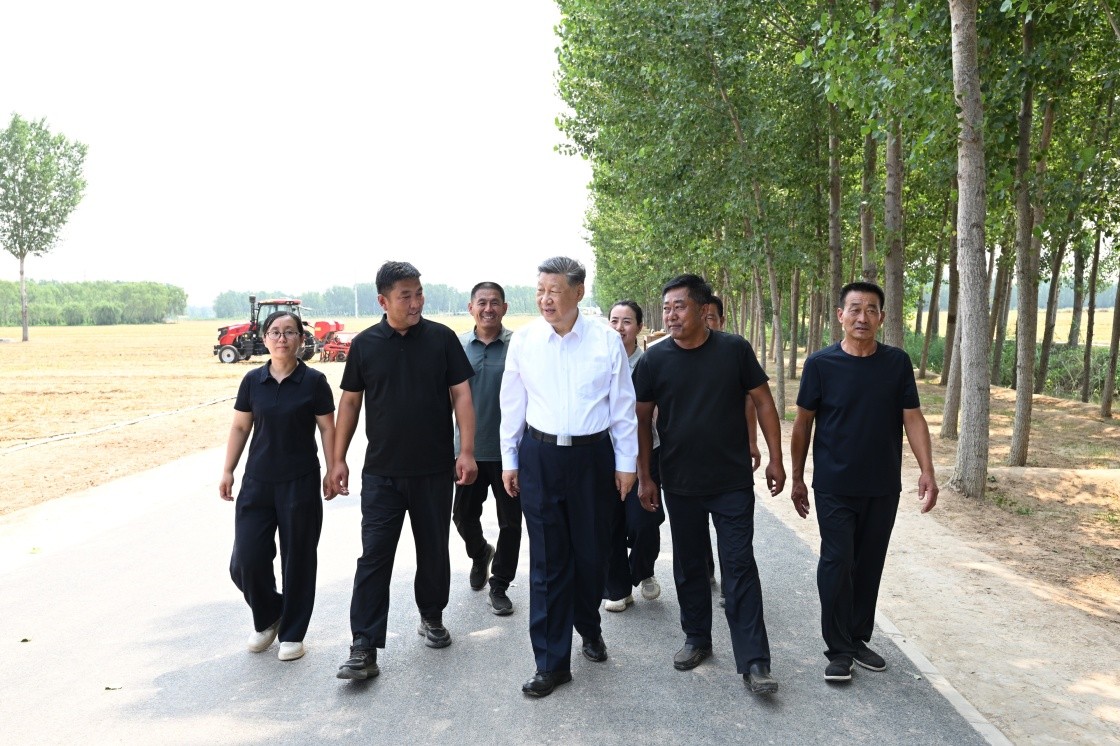 习近平在山东德州考察