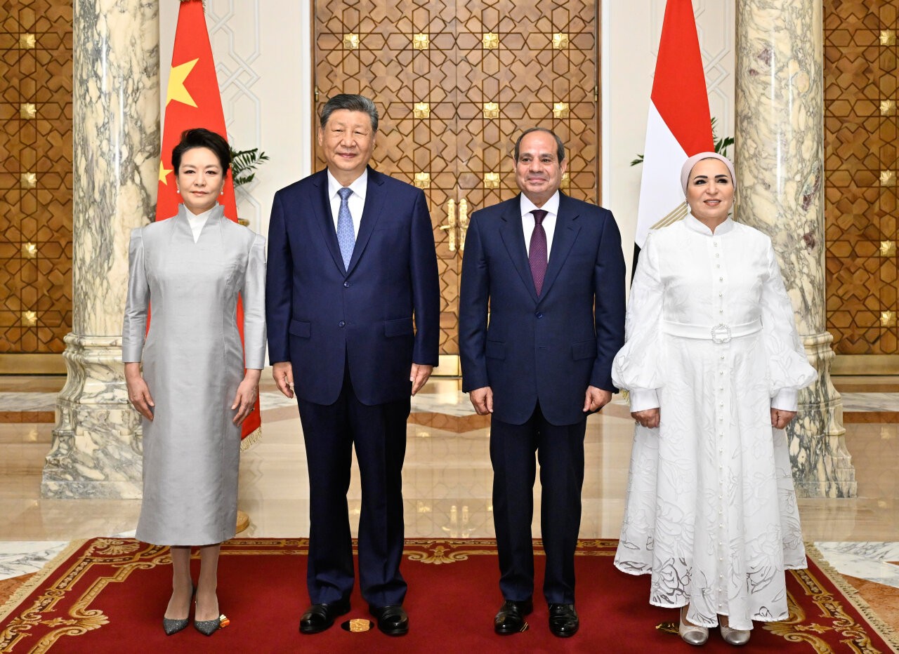 习近平同埃及总统塞西会谈